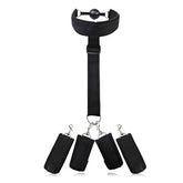 Luxurious DirtyGirl Nylon Collar Restraints for Sensual Bliss Spreaders and Hangers
