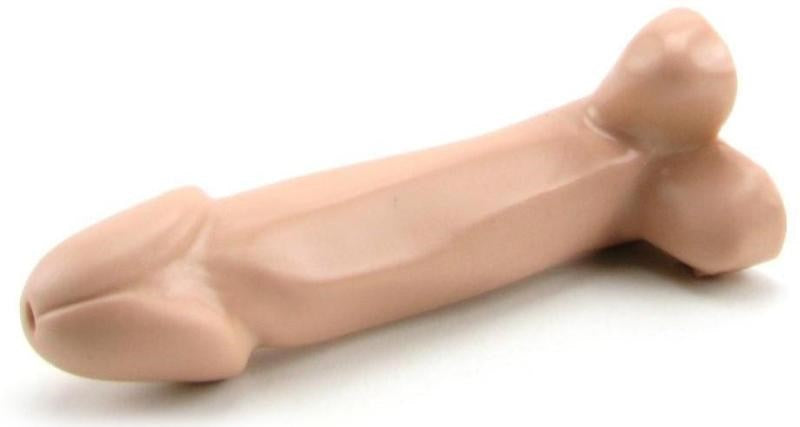 Doc Johnson Ballsy 4.5 Inch Realistic Dick White Realistic Dildos
