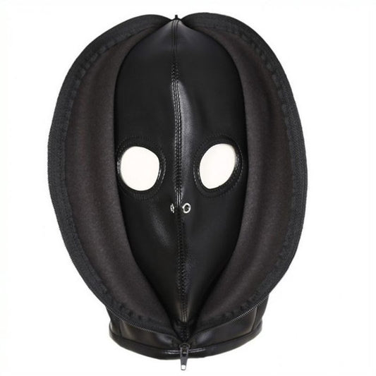 Double Layer Bondage Hood - Bondage Hoods