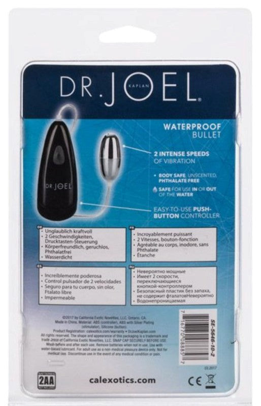Dr. Joel Kaplan Waterproof Bullet Vibrator Personal Massagers