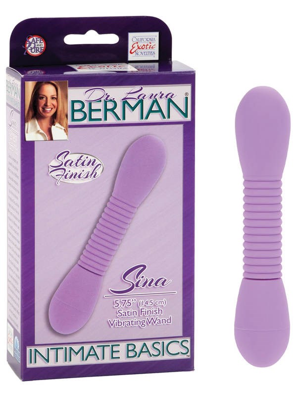 Dr. Laura Berman Sina Vibrating Body Wand Massager Waterproof Vibrators