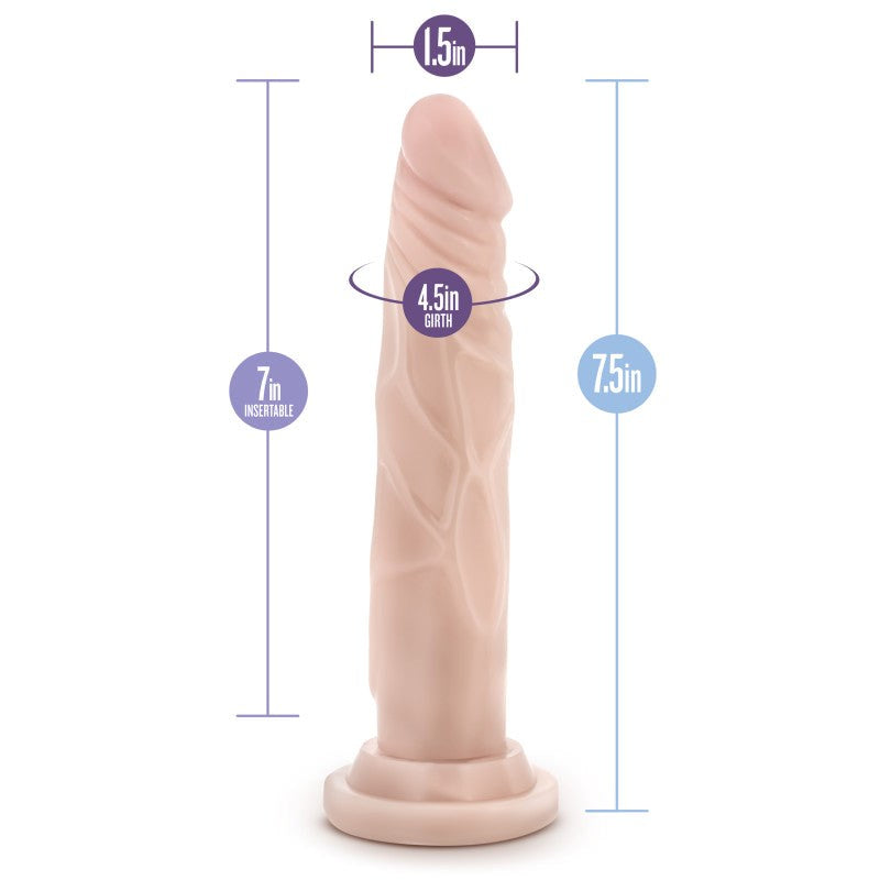 Dr. Skin's Ultrasilk‚Ñ¢ Pleasure Enhancer - 7-Inch Delight Realistic Dildos
