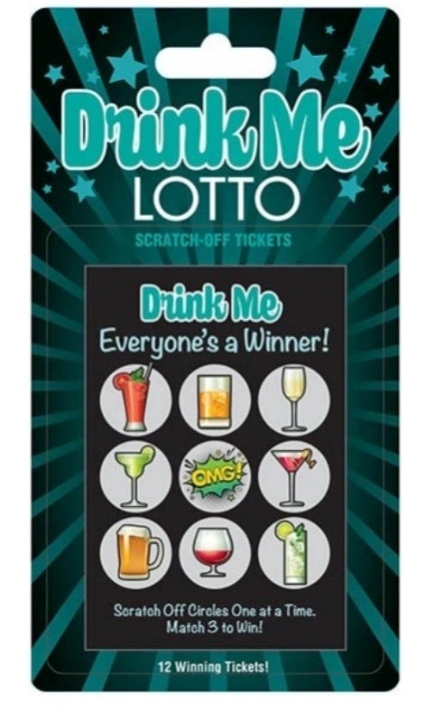 Drink Me Lotto Scratch-Off Tickets Sex Games, Coupons and Tricks