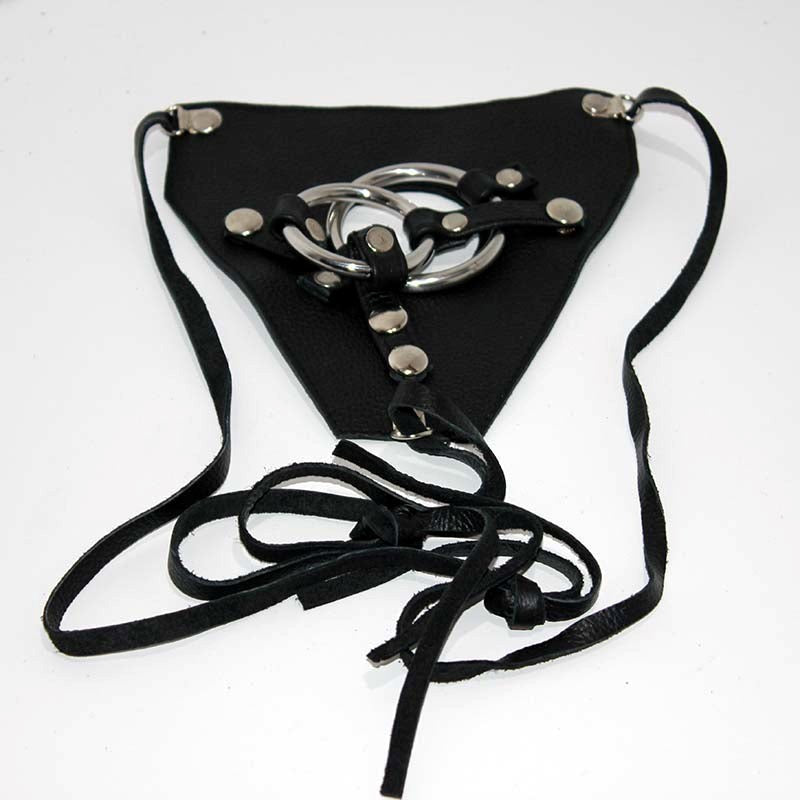 Dual Cock Ring Strap On Harness Strap On Sextoys