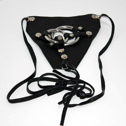 Dual Cock Ring Strap On Harness - Strap On Sextoys
