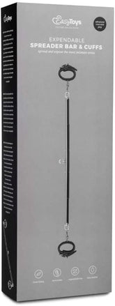 Easytoys Expander Spreader Bar and Cuffs Set Spreaders and Hangers