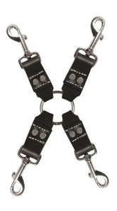 Edge Leather 4 Point Hog Tie BDSM Restraints Cuffs and Restraints