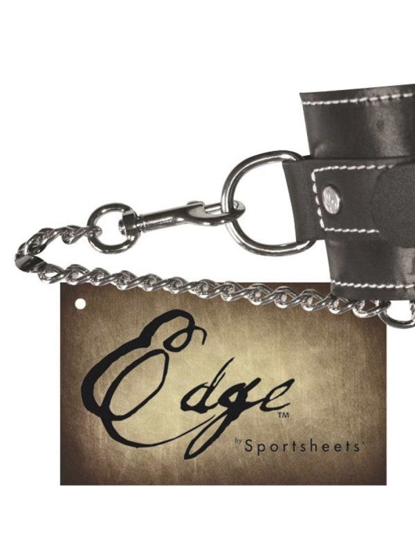 Edge Leather Wrist Restraints Cuffs and Restraints