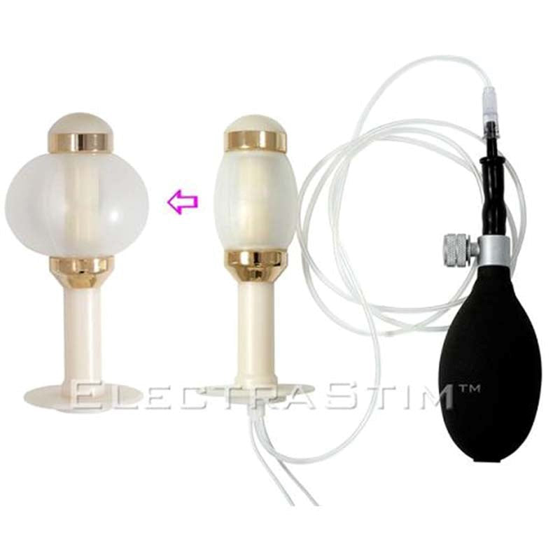 Electrastim Inflatable Radial Contact Dildo Electro Sex