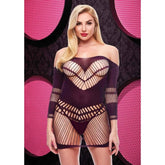 Lapdance Lingerie Bling Bling Sexy Halter Dress Purple Teddies and Bodysuits