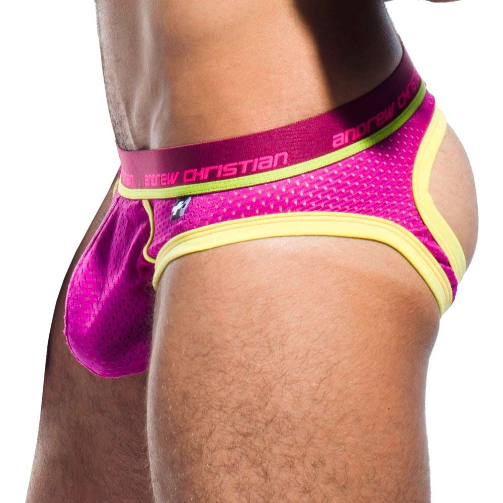 Electric Air Jock With Show-It Tech - Magenta Jocks and G-Strings