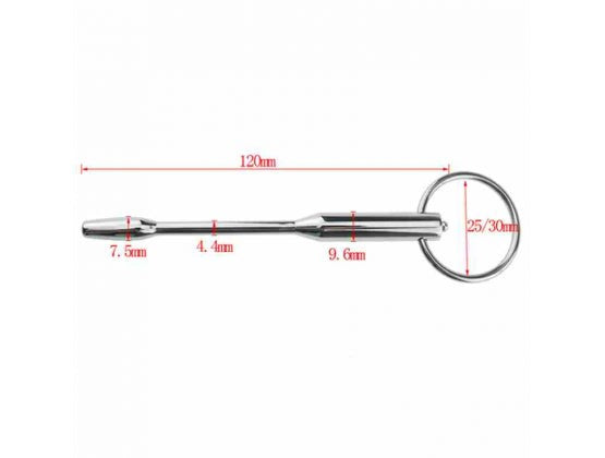 Electro Da Bomb Solid Metal Penis Plug Electro Sex