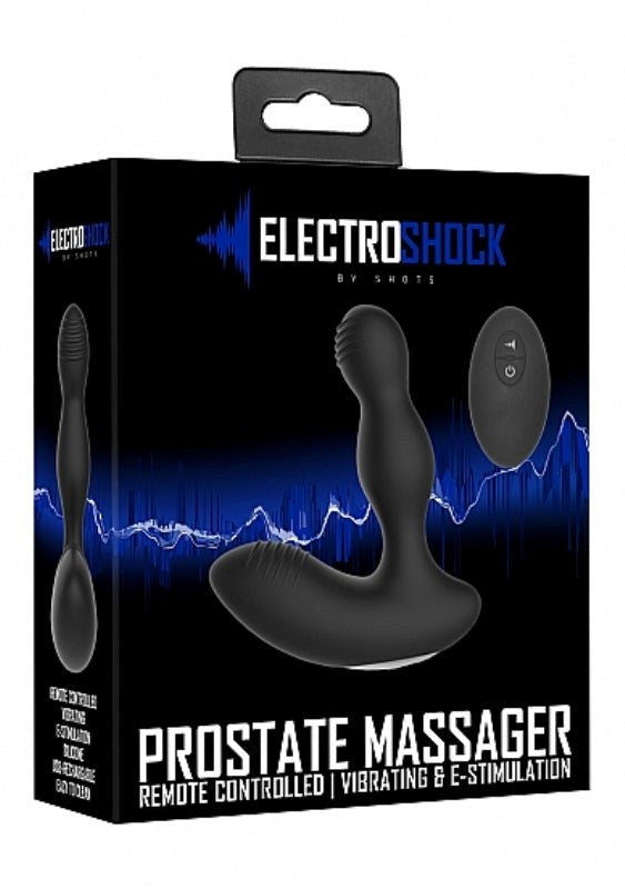 Electroshock Remote Controlled Prostate Massager Luxury Sex Toys