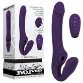 Evolved 2 BECOME 1 Strapless Strap-on Strap On Sextoys