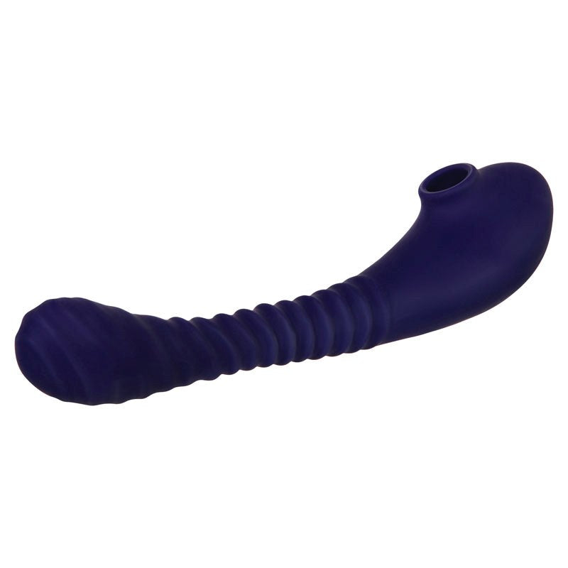 Evolved Bendable Clitoral Sucker - Blue Clit Ticklers and Pulsators
