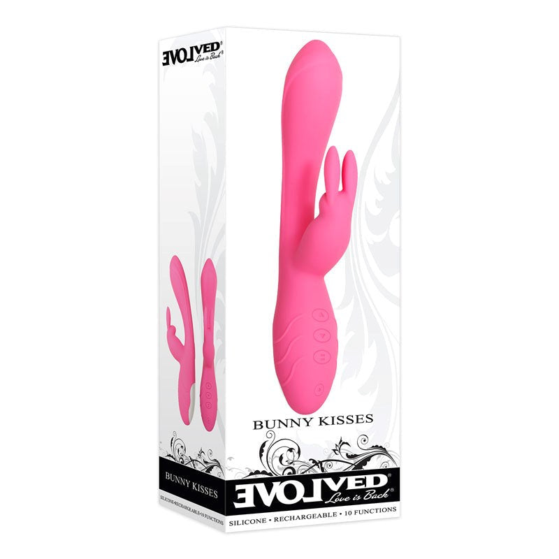 Evolved Bunny Kisses - Pink Rabbit Vibrators