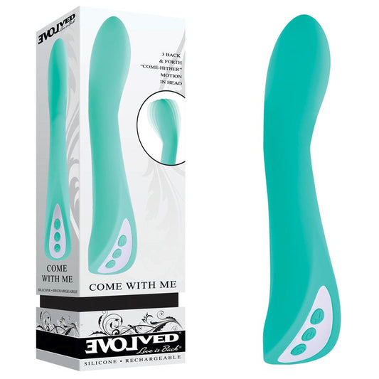 Evolved's Dual-Motor Pleasure Enhancer - Come With Me - G-Spot Vibrators