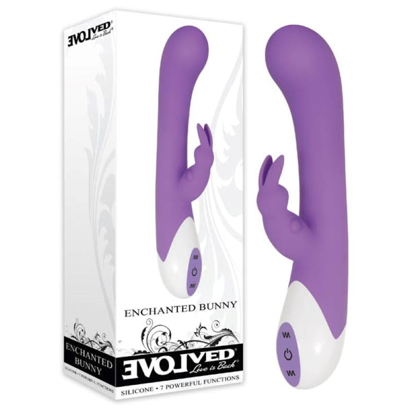 Evolved Enchanted Bunny - Flexible Pleasure Companion Rabbit Vibrators