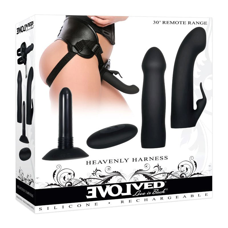 Evolved Heavenly Harness Strap-On Kit Strap On Sextoys