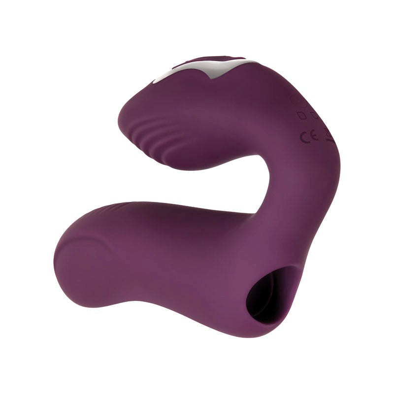 Evolved Helping Hand - Dual Finger Stimulator for Blissful Delight Finger and Tongue Vibrators