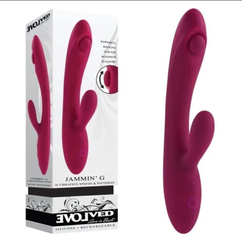 Evolved Jammin' G-Spot Massager - Unlock Unparalleled Ecstasy Rabbit Vibrators