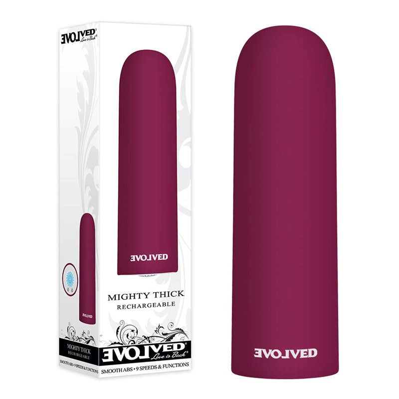 Evolved Mighty Thick - Powerful Vibrations for Intense Satisfaction Bullet Vibrators