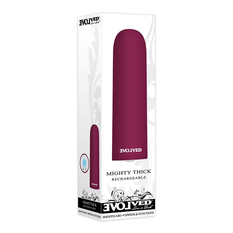 Evolved Mighty Thick - Powerful Vibrations for Intense Satisfaction Bullet Vibrators