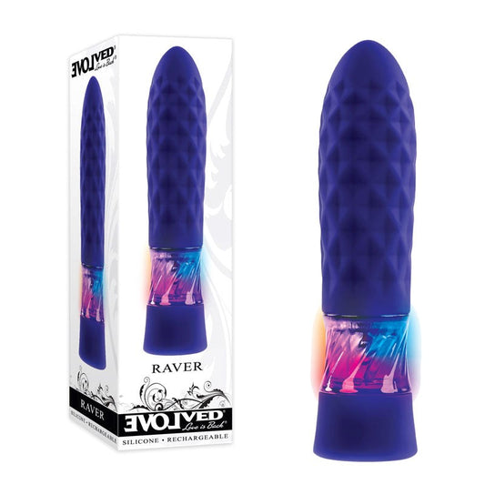 Evolved Raver Disco Mini Vibe - Vibrant Pleasure Awaits - Mini & Slim Vibrators