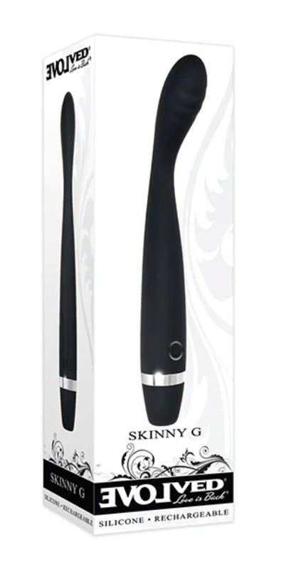 Evolved Skinny G - Slim Design, 10 Speeds, Waterproof Bliss - G-Spot Vibrators
