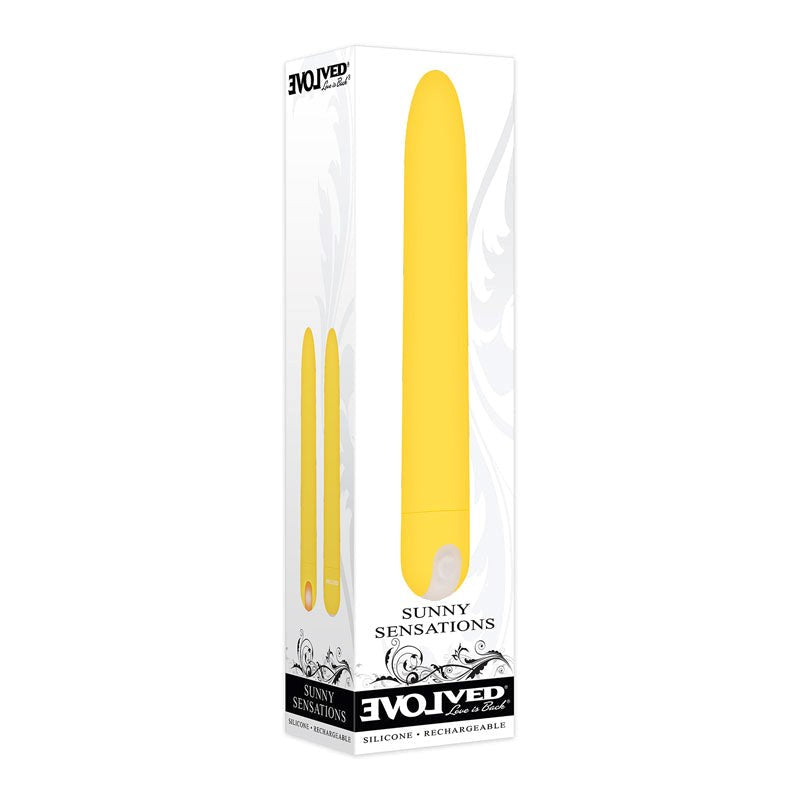 Evolved Sunny Sensations - Yellow Vibe for Timeless Delight Bullet Vibrators