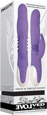 Evolved Sensational Rechargeable Bunny - Unforgettable Delight Rabbit Vibrators