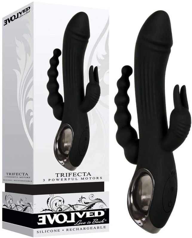 Evolved Trifecta - Unleash Blissful Triple-Stimulation Rabbit Vibrators