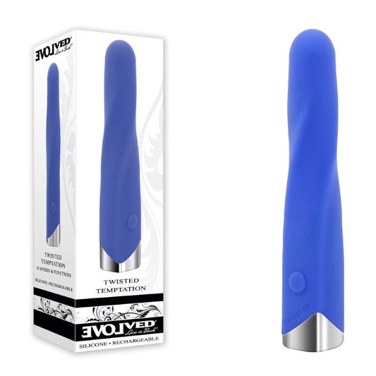 Evolved TWISTED TEMPTATION Rechargeable Bullet Vibrator - Personal Massagers