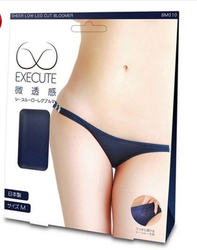 EXECUTE Sheer Low Leg Cut Bloomer Her Fetish
