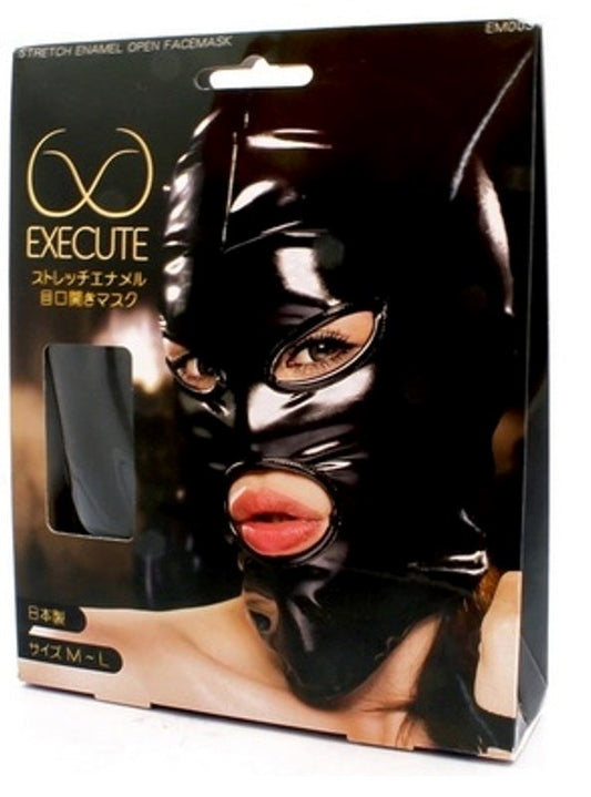 Execute Stretch PVC Face Mask - Masks And Blindfolds