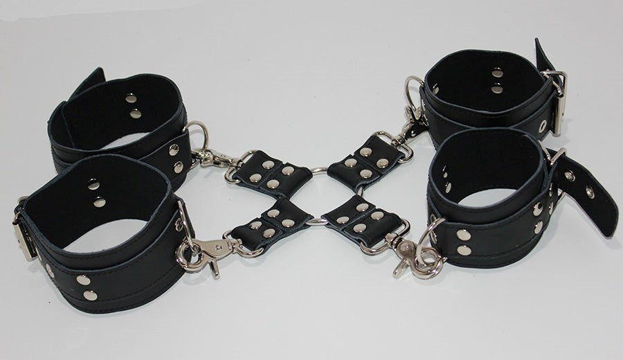 ExtremeRestraints Hog Tie Ankle and Wrist Restraints Cuffs and Restraints