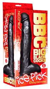 Falcon BBC Big Black Cocks Ice Pick 13 inch Realistic Dildos
