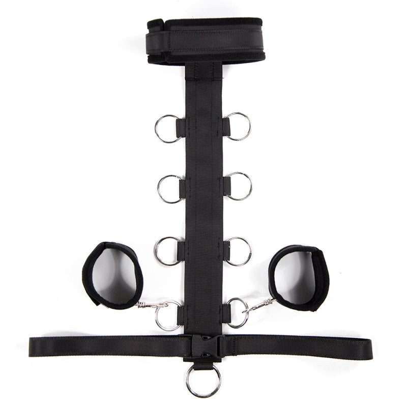 Fantasy Body BDSM Play Restraint Harness Cuffs and Restraints