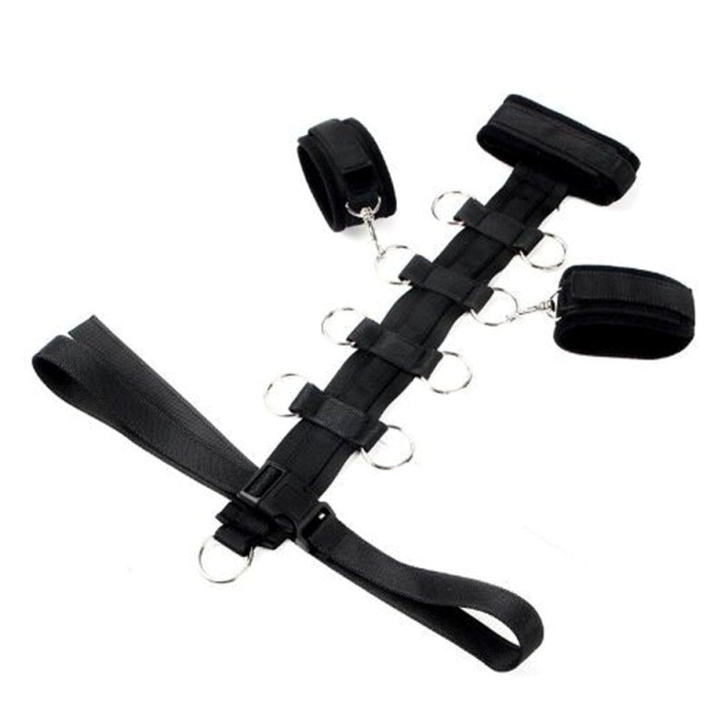 Fantasy Body BDSM Play Restraint Harness Cuffs and Restraints