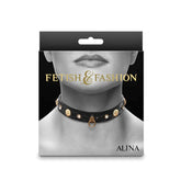 Fetish & Fashion Alina Submissive Collar - Elevate Your BDSM Experiences Collars and Leads