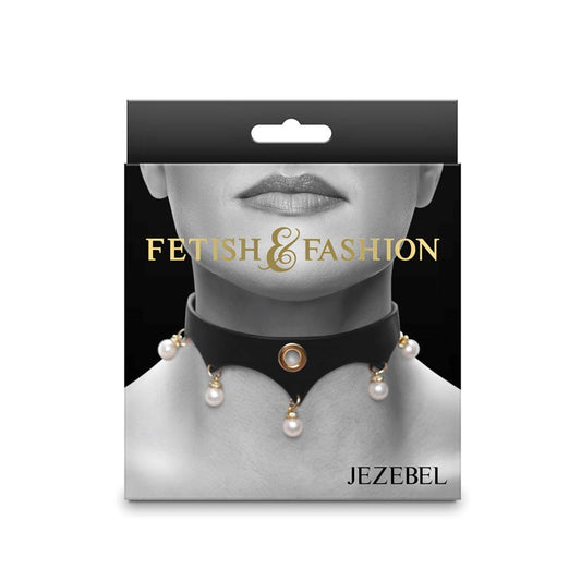 Jezebel Collar - Elevate Your Style with Fetish & Fashion {% if variant != 'Default Title' and variant != blank %} {% endif %} Collars and Leads