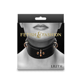 Fetish & Fashion - Lilith BDSM Collar for Doms and Subs Collars and Leads