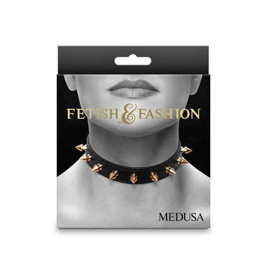 Fetish & Fashion - Medusa Collar - Comfort, Style, Versatility {% if variant != 'Default Title' and variant != blank %} {% endif %} Collars and Leads