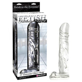 Fetish Fantasy Extreme 11 Inch Realistic Glass Dong Realistic Dildos