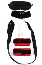 Fetish Fantasy Series Master and Servant Set Red Cuffs and Restraints