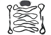 Fetish Fantasy Series BDSM Rope Cuff And Tether Set Cuffs and Restraints