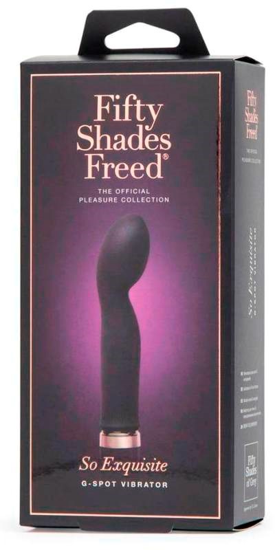 Fifty Shades Freed So Exquisite G-Spot Vibrator - G-Spot Vibrators