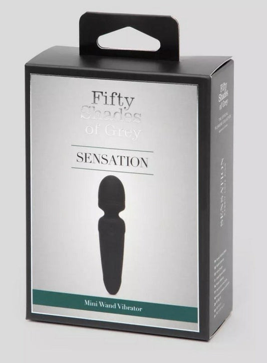 Fifty Shades of Grey Sensation Rechargeable Mini Wand Vibrator Mini & Slim Vibrators
