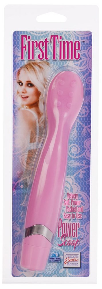 CalExotics First Time Power Scoop G-Spot Massager G-Spot Vibrators