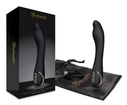 Fredericks of Hollywood Come Hither G-Spot Vibrator Dual Density - Waterproof Vibrators